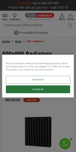 Mobile page screenshot