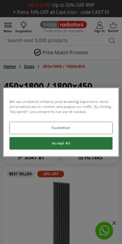 Mobile page screenshot