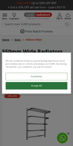 Mobile page screenshot