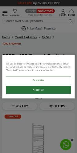 Mobile page screenshot