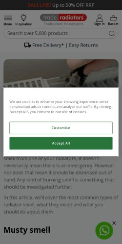 Mobile page screenshot
