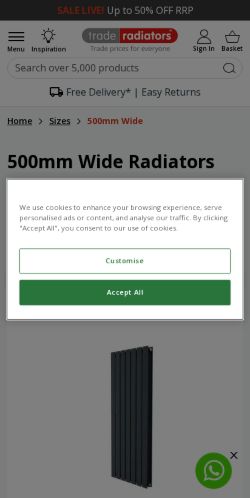 Mobile page screenshot