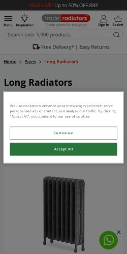 Mobile page screenshot