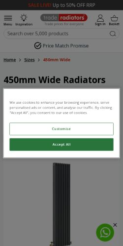 Mobile page screenshot