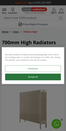 Mobile page screenshot