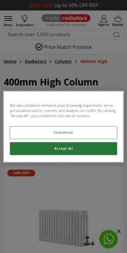 Mobile page screenshot