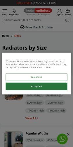 Mobile page screenshot