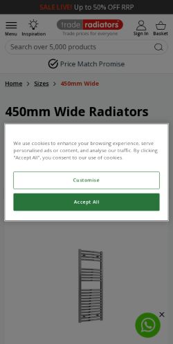 Mobile page screenshot