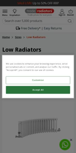 Mobile page screenshot