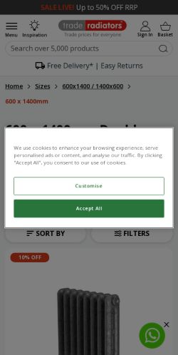 Mobile page screenshot