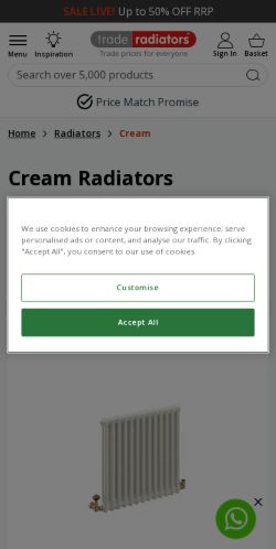 Mobile page screenshot