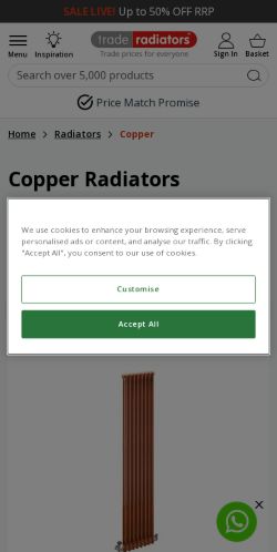 Mobile page screenshot