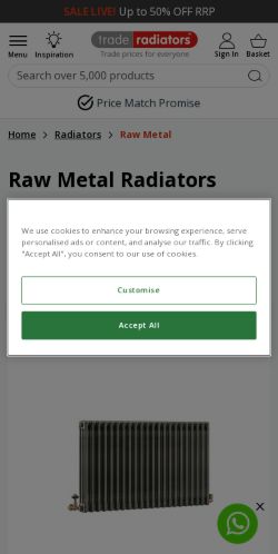 Mobile page screenshot