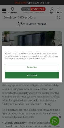 Mobile page screenshot