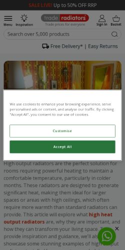 Mobile page screenshot