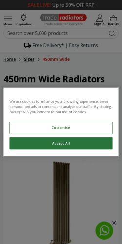 Mobile page screenshot