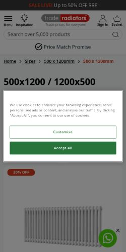 Mobile page screenshot