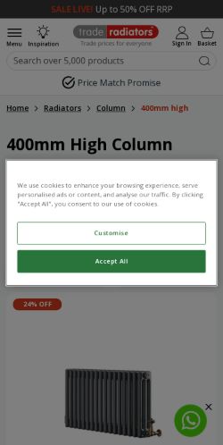 Mobile page screenshot