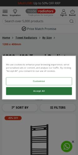 Mobile page screenshot
