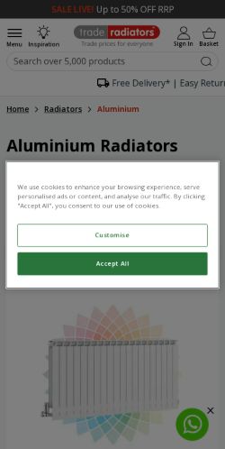 Mobile page screenshot