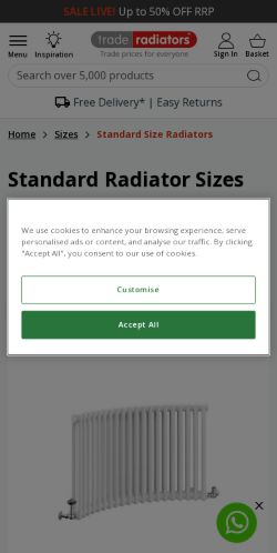 Mobile page screenshot