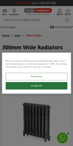 Mobile page screenshot