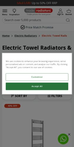 Mobile page screenshot