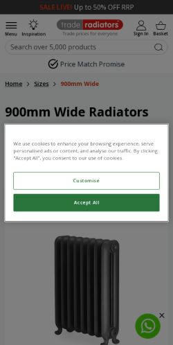 Mobile page screenshot