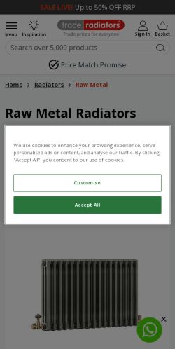 Mobile page screenshot