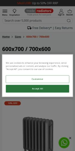 Mobile page screenshot