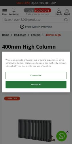 Mobile page screenshot
