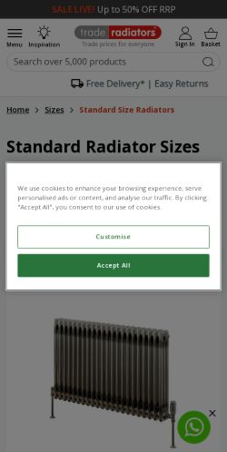 Mobile page screenshot