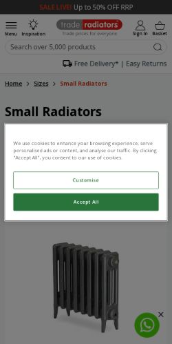 Mobile page screenshot