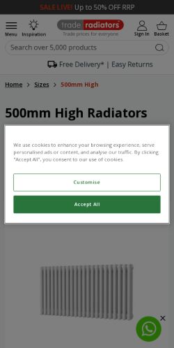 Mobile page screenshot