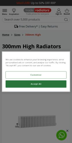 Mobile page screenshot
