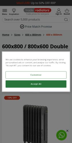 Mobile page screenshot