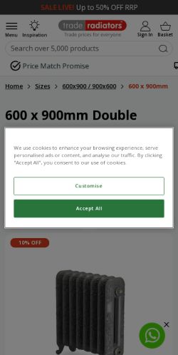 Mobile page screenshot