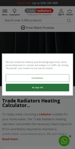 Mobile page screenshot