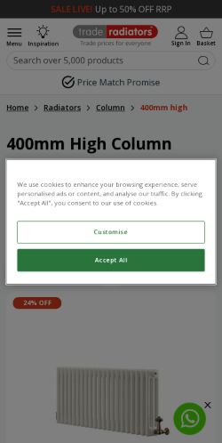 Mobile page screenshot