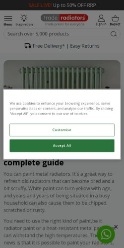Mobile page screenshot