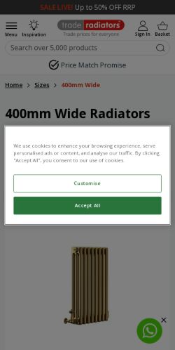 Mobile page screenshot
