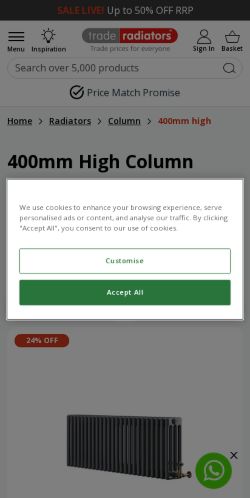 Mobile page screenshot