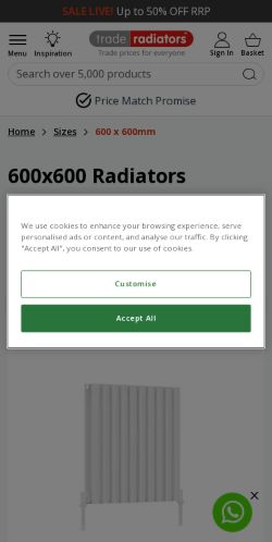 Mobile page screenshot