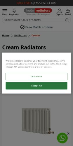 Mobile page screenshot