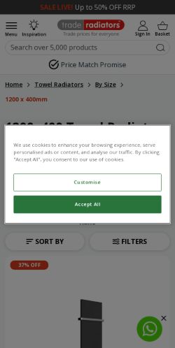 Mobile page screenshot