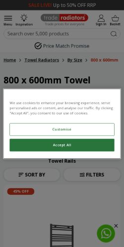 Mobile page screenshot