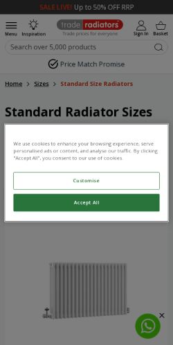 Mobile page screenshot