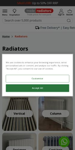 Mobile page screenshot