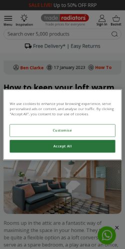 Mobile page screenshot