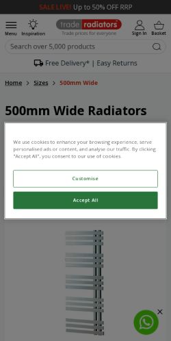 Mobile page screenshot